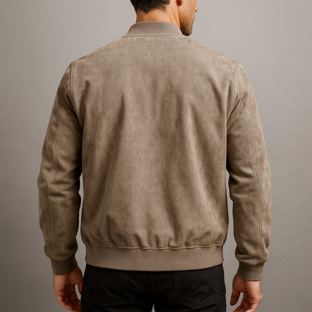 DELAUNAY | Veste Bomber Effet Daim Antoine
