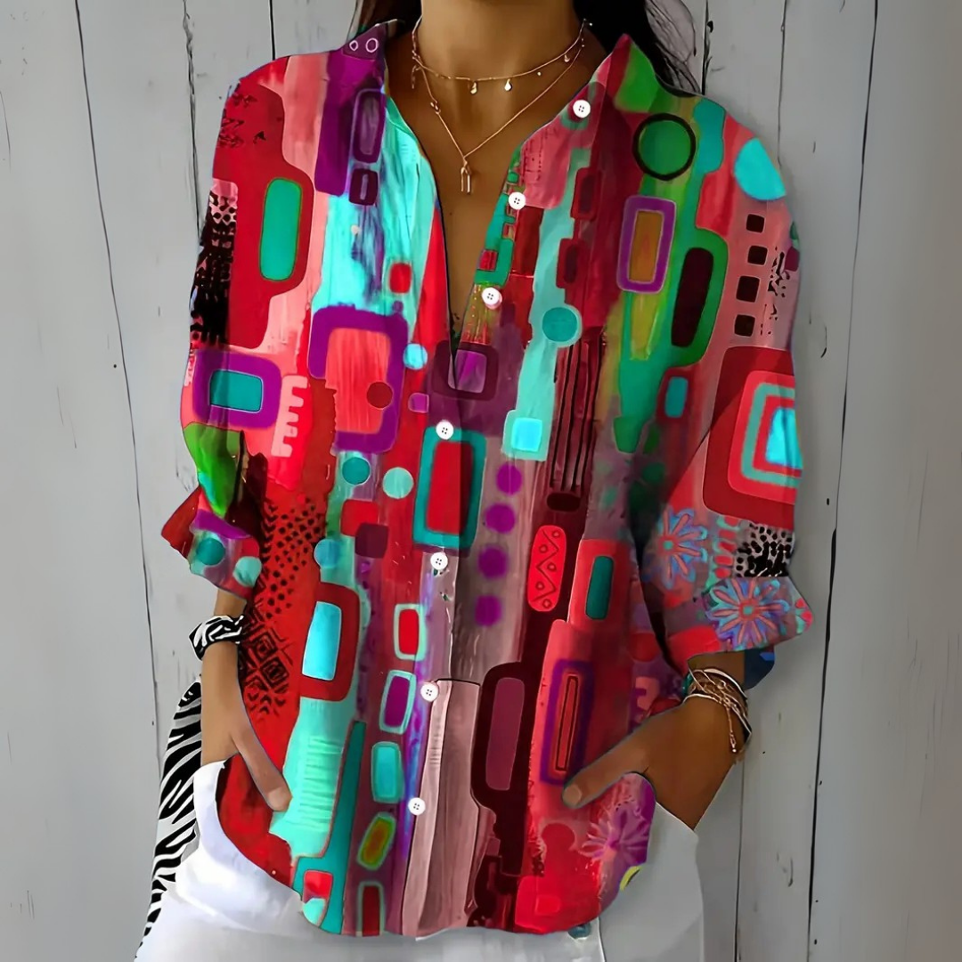DELAUNAY | Blouse Fluide Printanière Camille