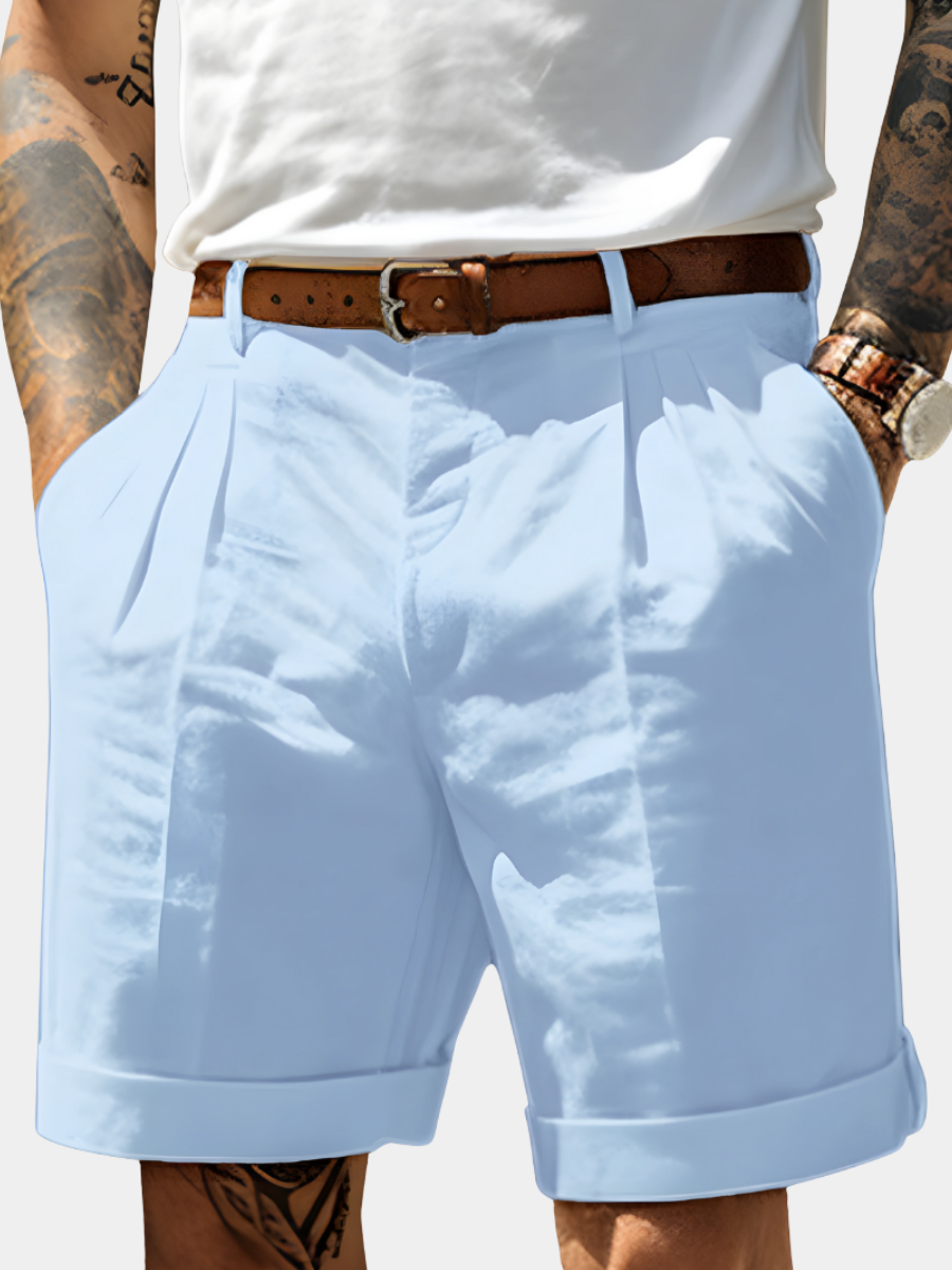 DELAUNAY | Bermudas Élégants en Coton Respirant