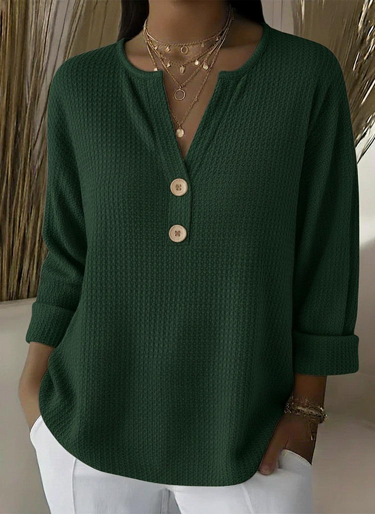 DELAUNAY | Haut Henley Gaufré Michèle