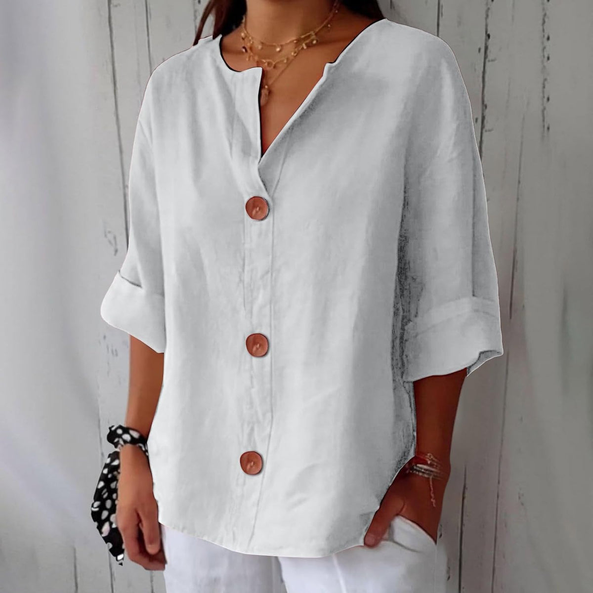 DELAUNAY | Blouse Raffinée à Volants Marie