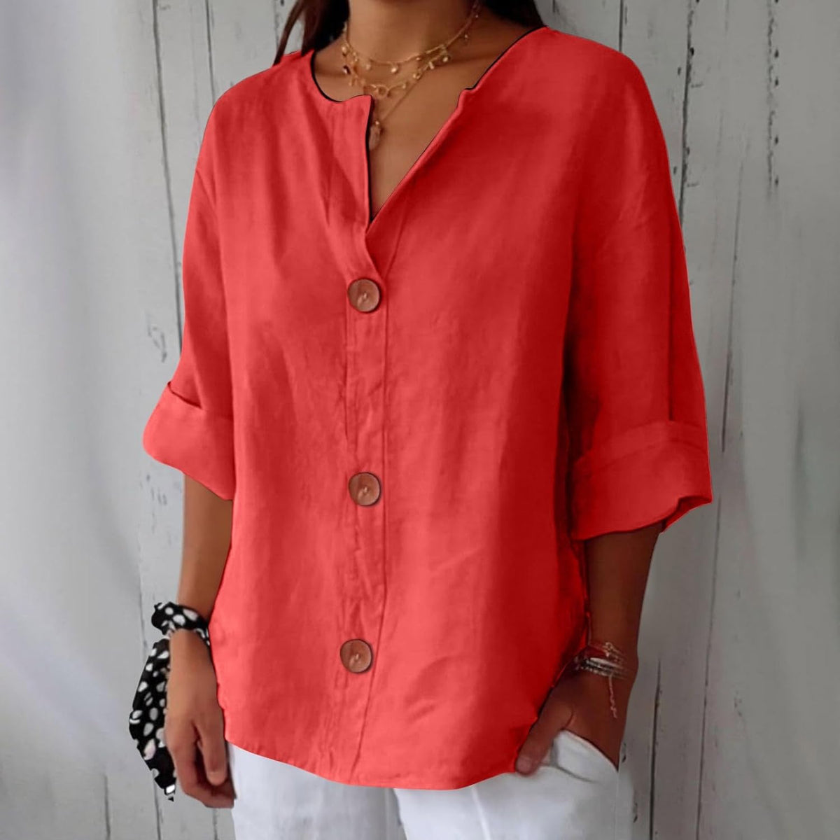 DELAUNAY | Blouse Raffinée à Volants Marie