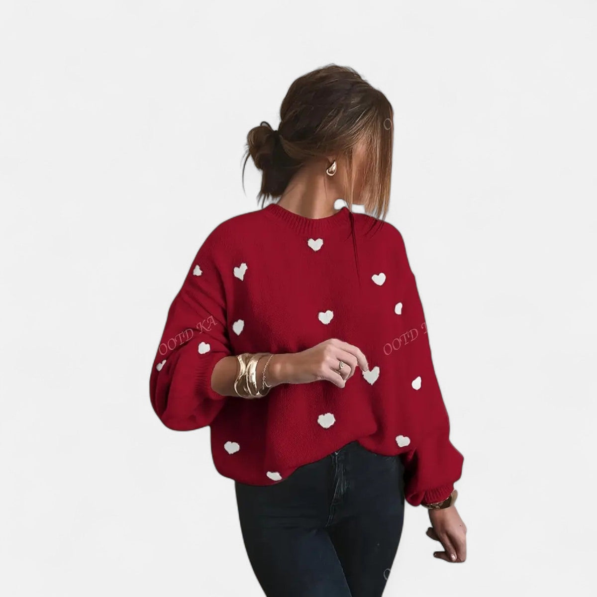 Pull Isla Hearts