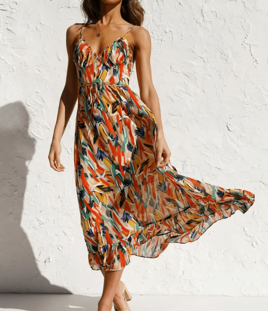 Delaunay | Robe Midi Éclat Coloré
