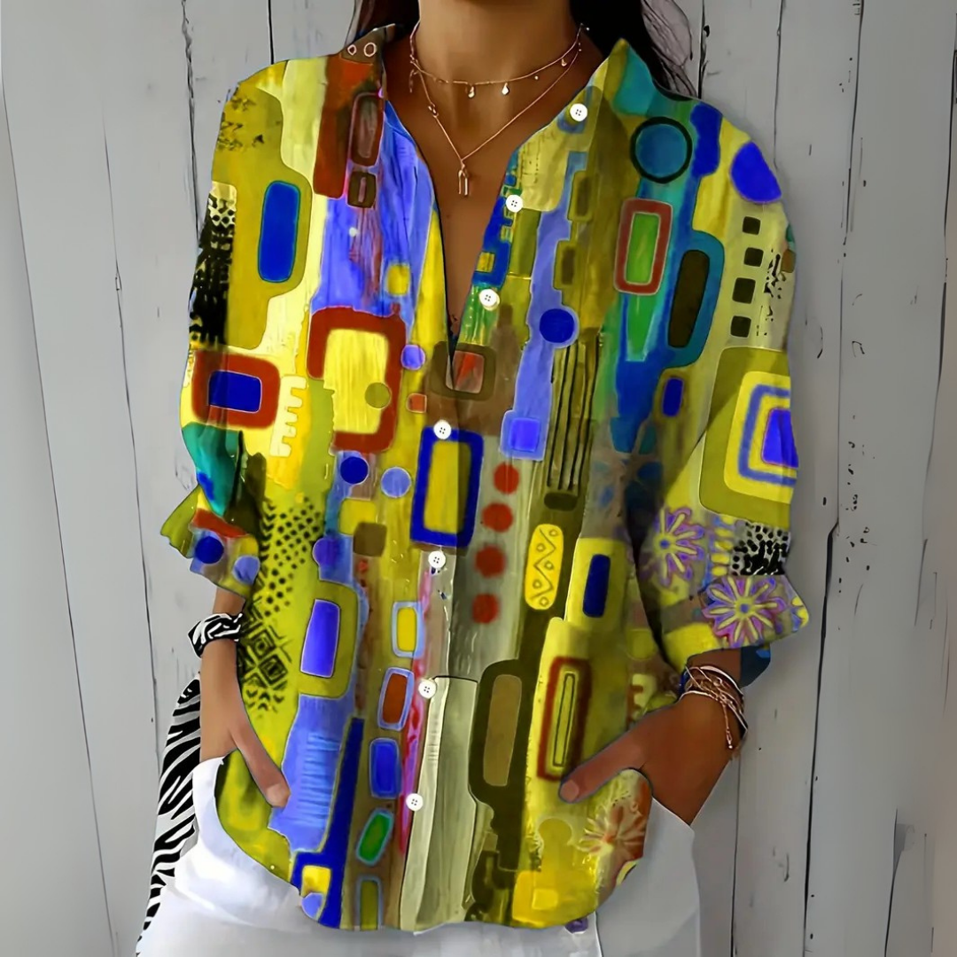 DELAUNAY | Blouse Fluide Printanière Camille