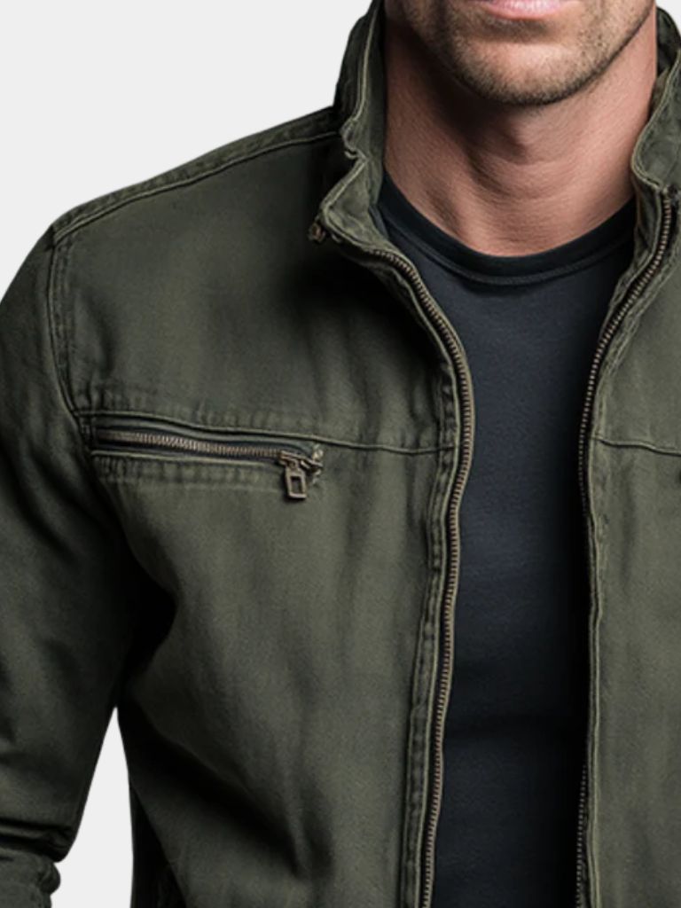 Veste Valmont Field Vintage Vert Olive