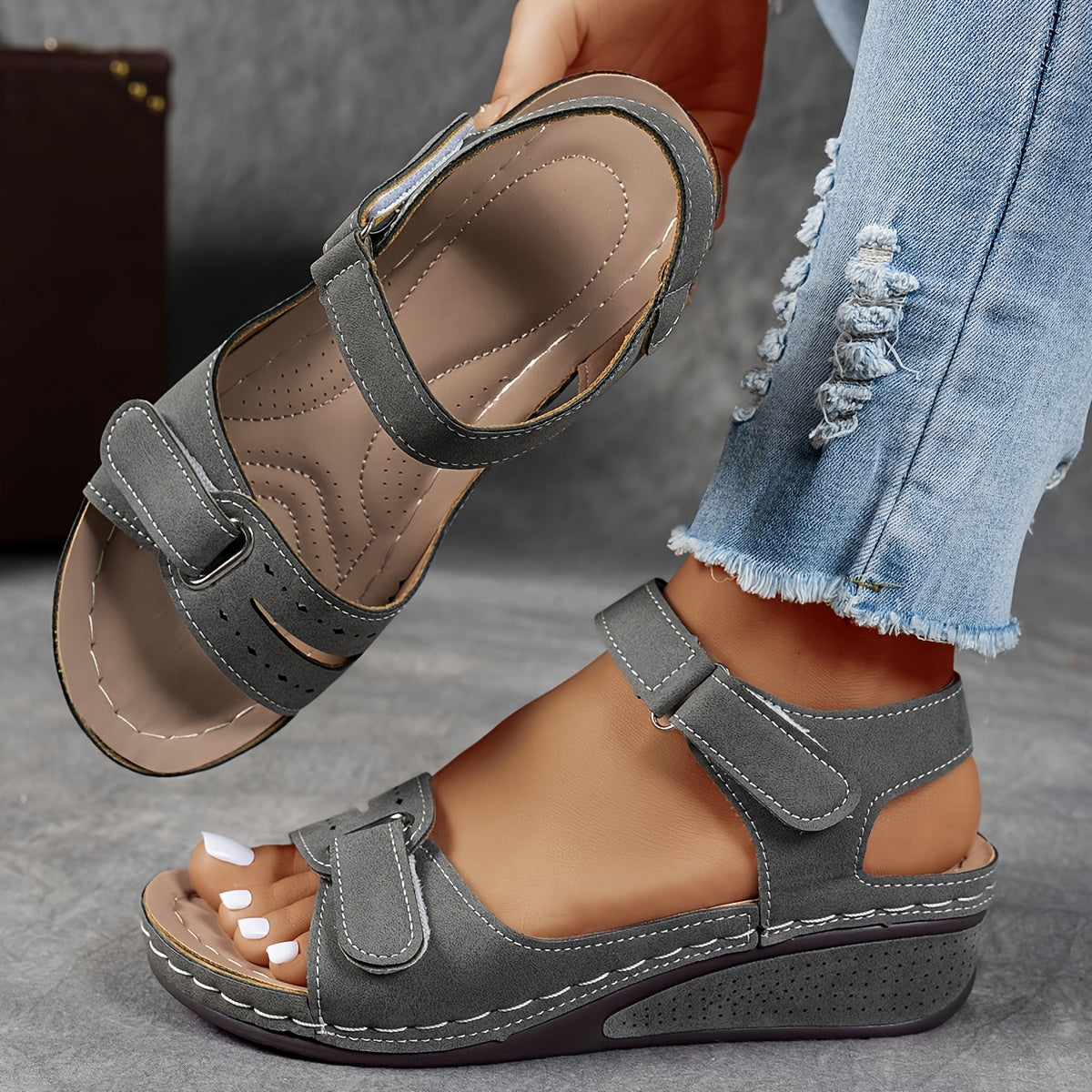 DELAUNAY | Sandales Orthopédiques Confort Delphine