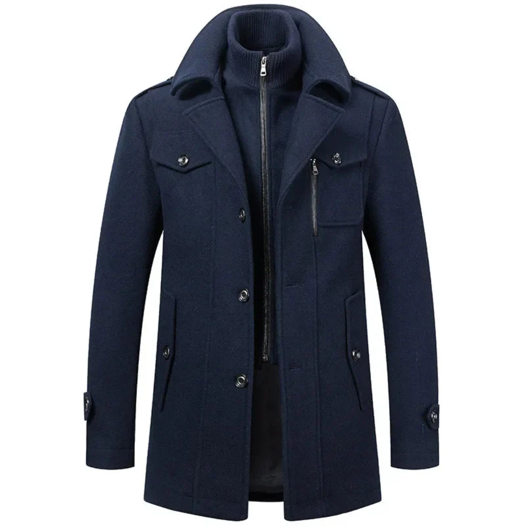 George™ | Manteau Classique Chaud à Superposition