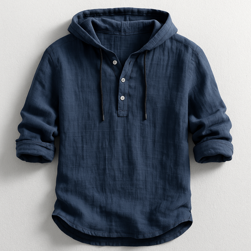 DELAUNAY | Chemise à Capuche Pierre