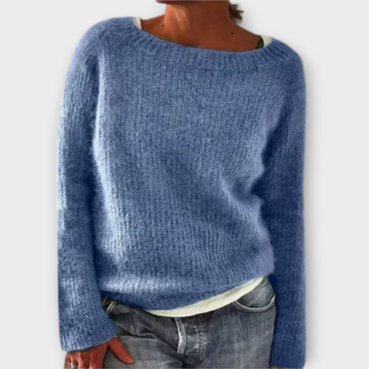 Regine – Pull en Couleur Unie