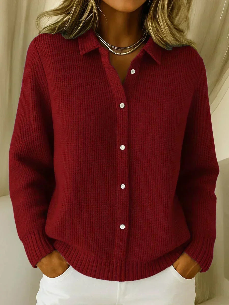 DELAUNAY | Cardigan Maille Texturée Boutonné Catherine