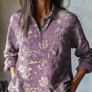 DELAUNAY | Chemise Élégante à Motif Joséphine