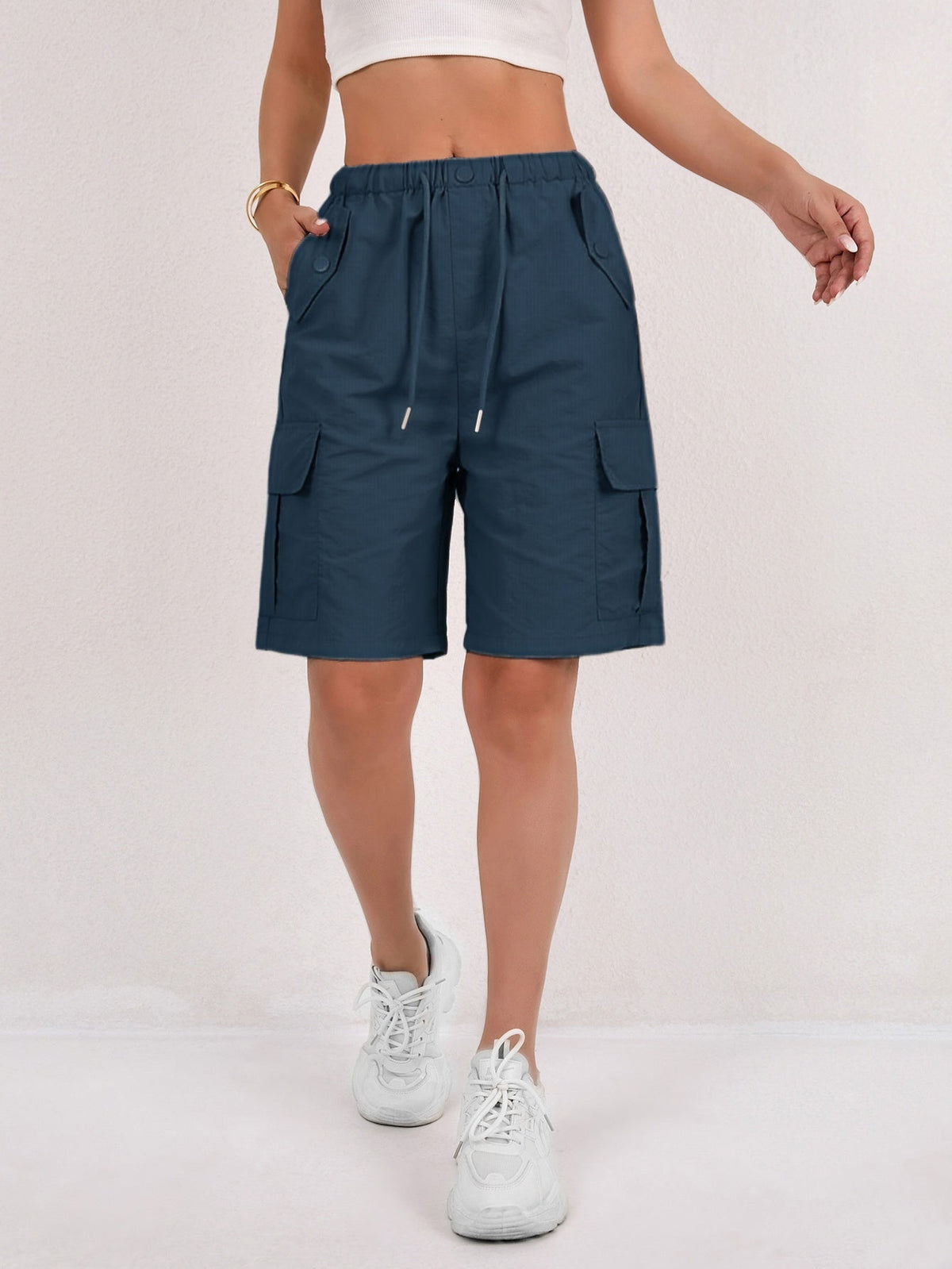 DELAUNAY | Short Cargo Légers à Séchage Rapide Daisy