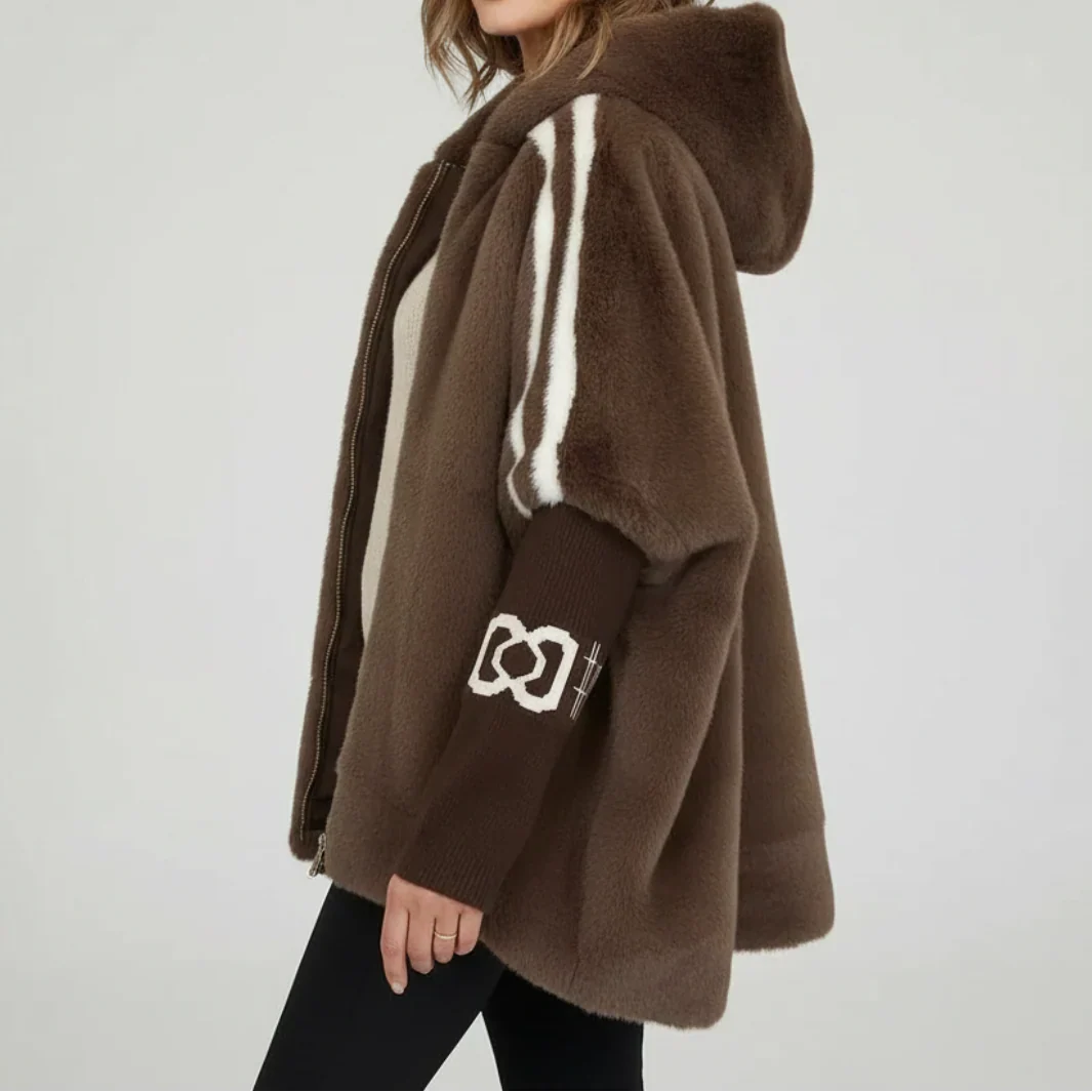 Janette™ – Élégant Manteau de Fourrure d'Hiver