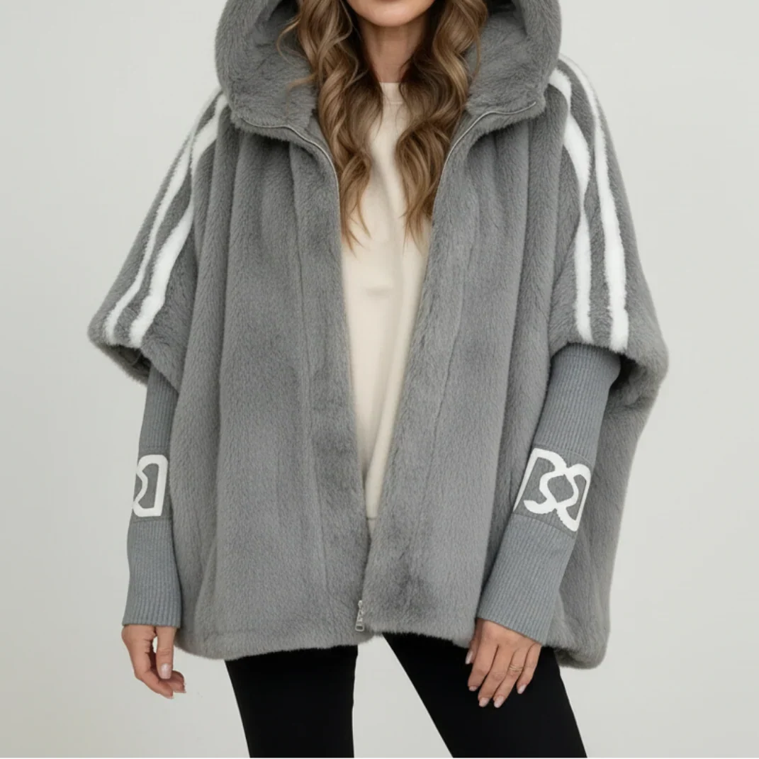 Janette™ – Élégant Manteau de Fourrure d'Hiver