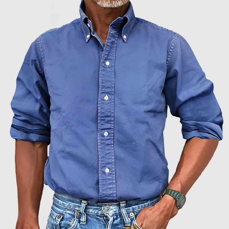 DELAUNAY | Chemise à Manches Longues Anti-Plis pour Homme