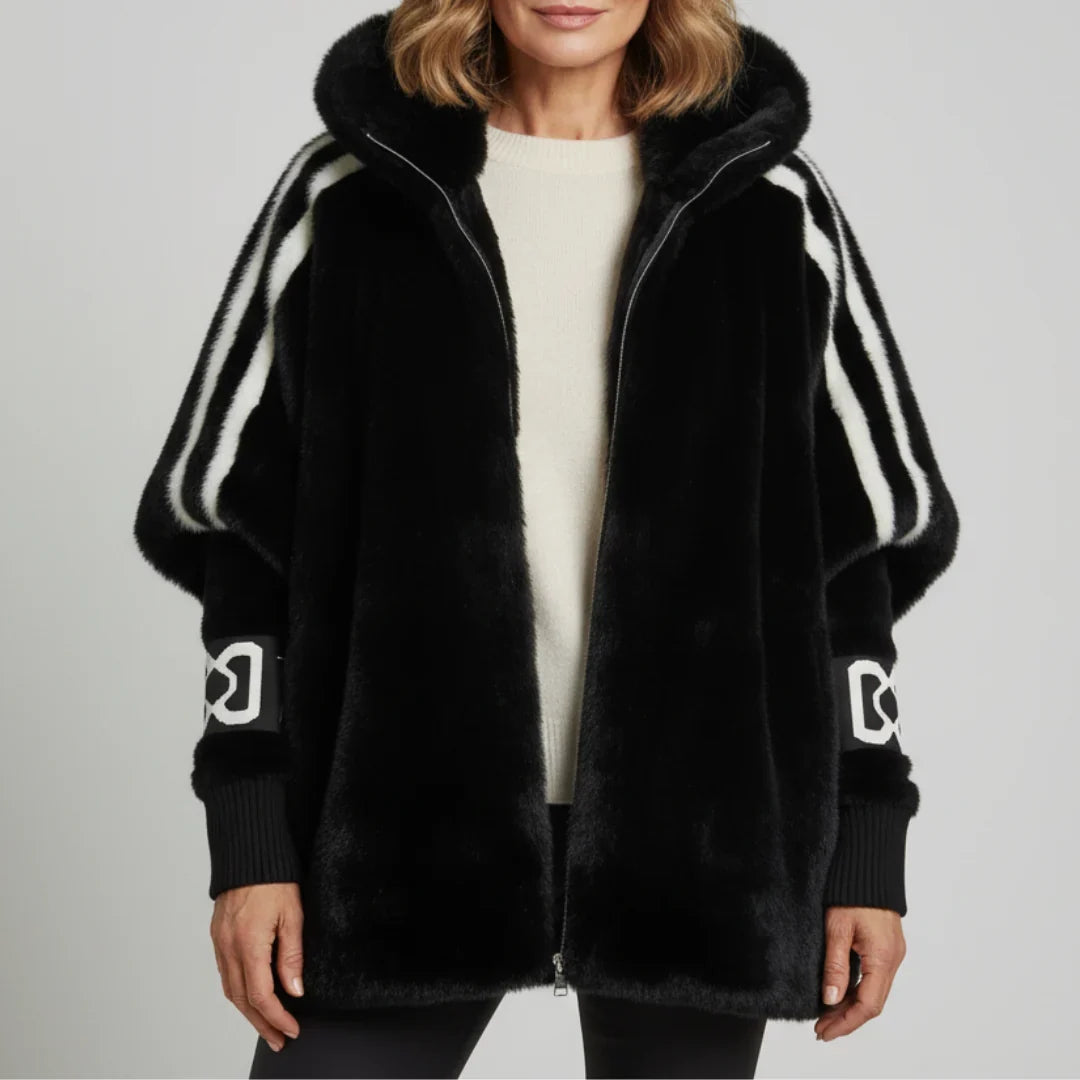 Janette™ – Élégant Manteau de Fourrure d'Hiver