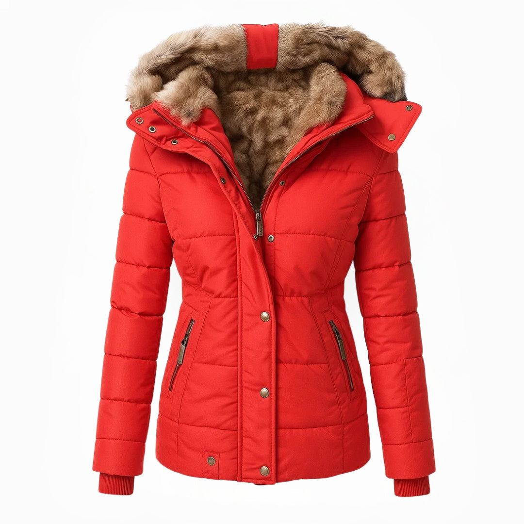 Anna™ | Manteau d'hiver chaud avec doublure en fourrure