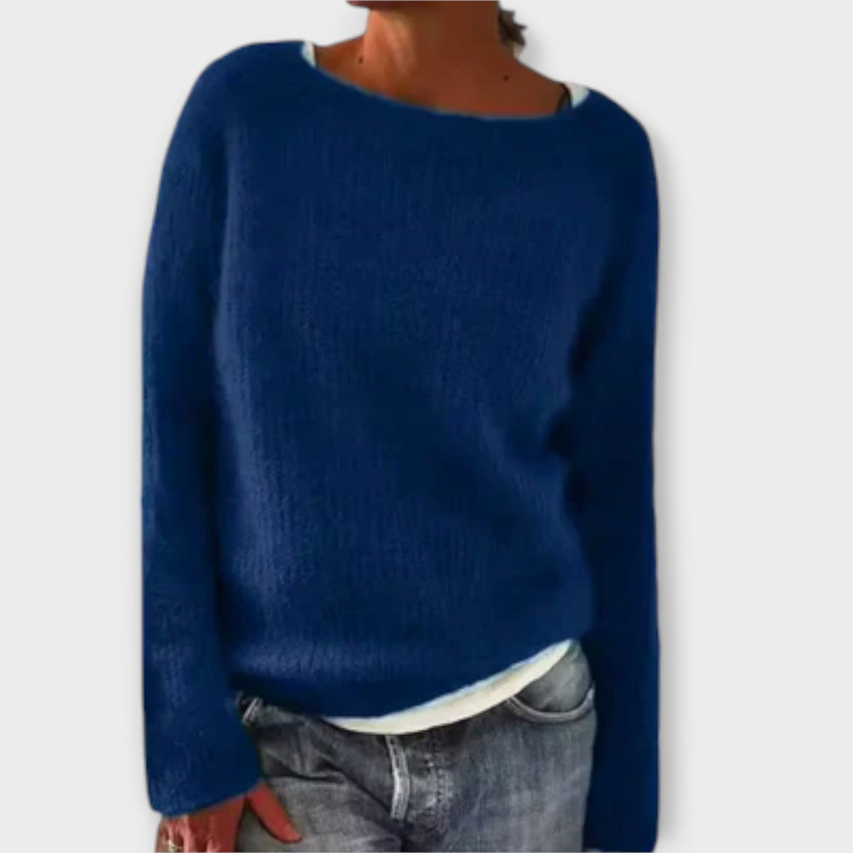 Regine – Pull en Couleur Unie