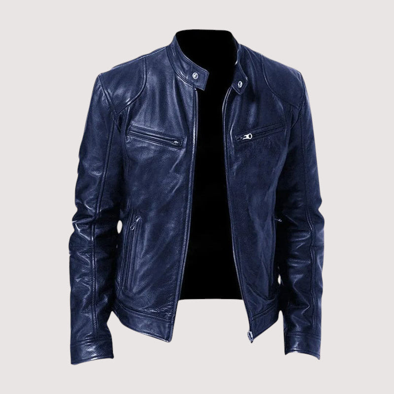 DELAUNAY | Veste en Cuir Haut de Gamme Élégante pour Homme