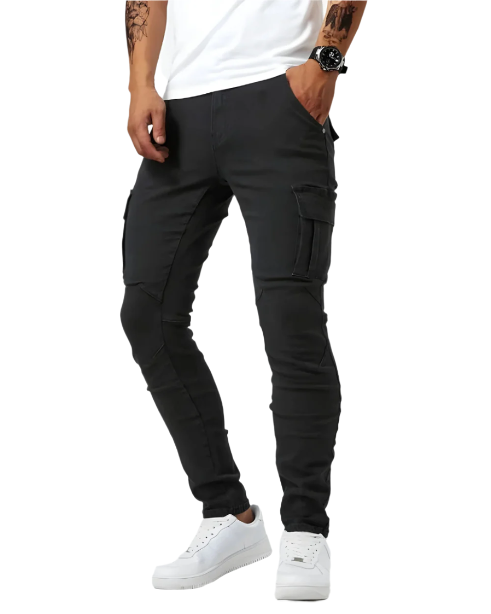 DELAUNAY | Pantalon Cargo Stretch