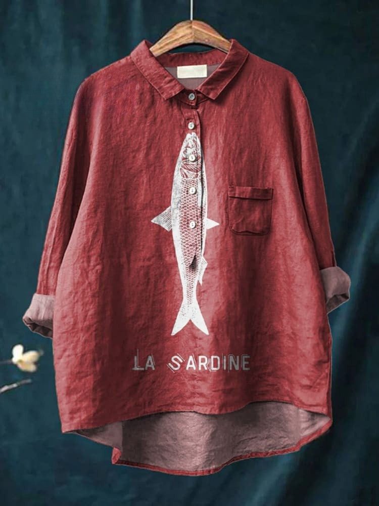 DELAUNAY | Chemise Élégante à Motif Adèle