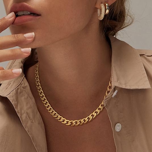 Delaunay | COLLIER CHUNKY CUBAN LINK