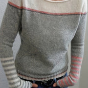 DELAUNAY | Pull Col Bateau Rayé Aveline