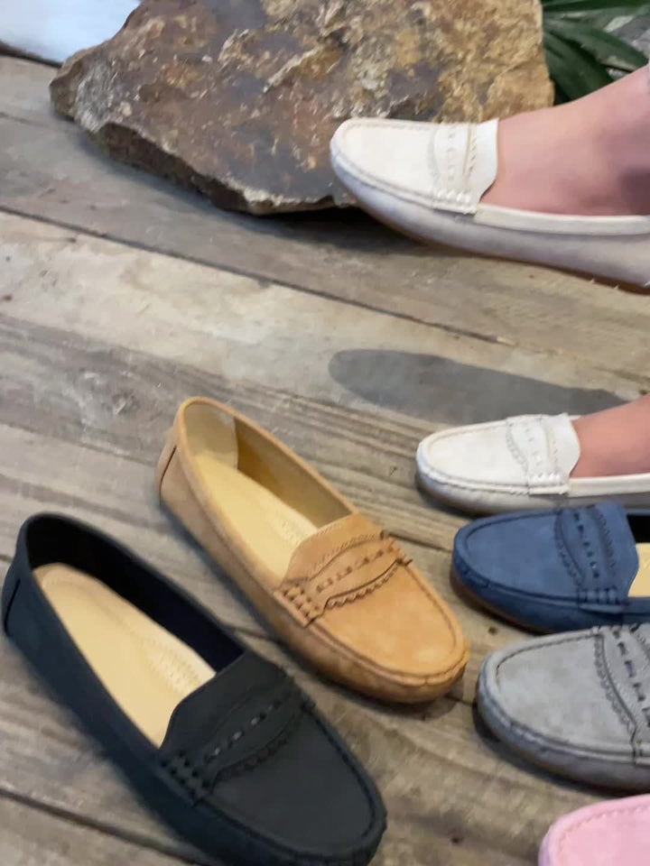 Delaunay | Mocassins Effet Daim Festonnés Marie