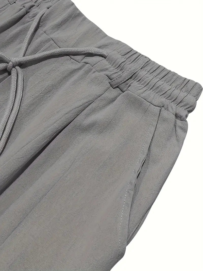 DELAUNAY | Pantalons Larges en Lin avec Cordon