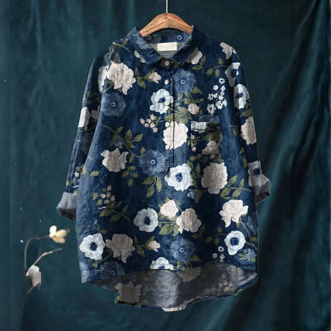 DELAUNAY | Chemise Élégante à Motif Apoline