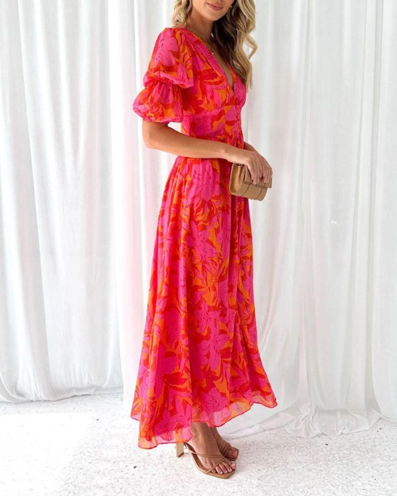 DELAUNAY | Robe Maxi Éclat Solaire