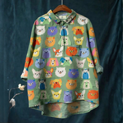 DELAUNAY | Chemise Élégante à Motif Élora