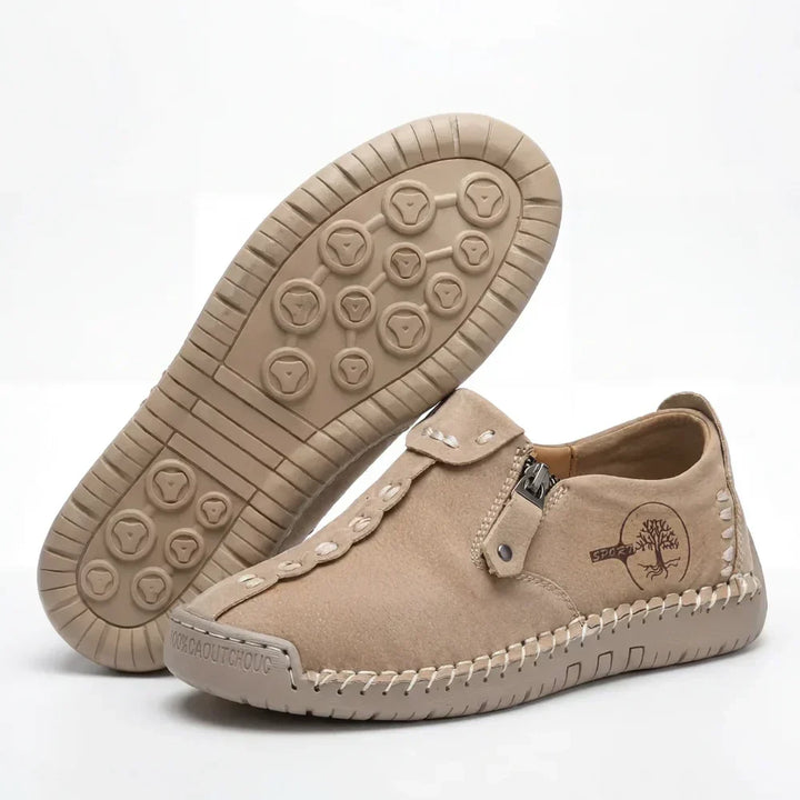 Delaunay | Mocassins Orthopédiques Confort Zippés Élise