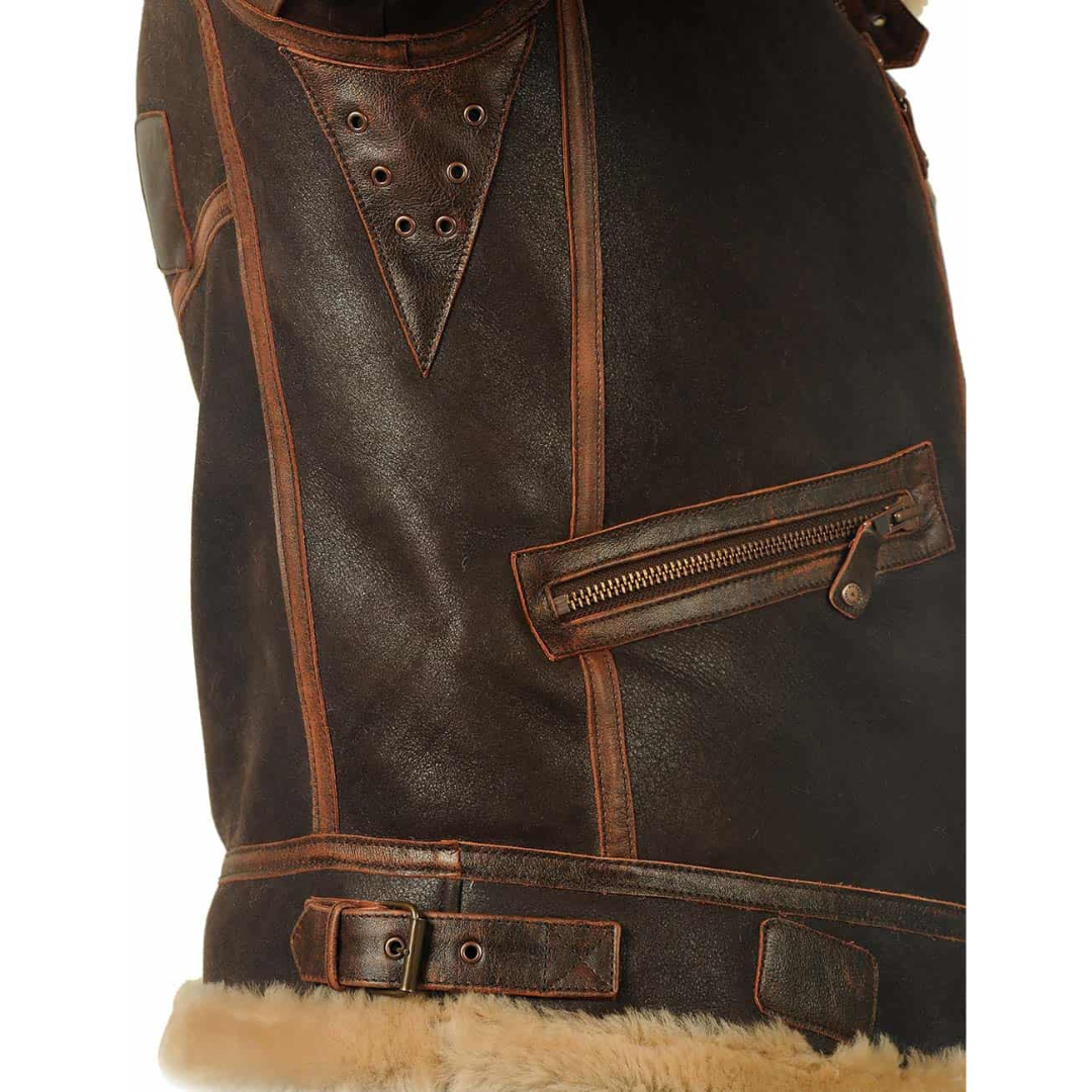 Russel I Veste de Pilote Robuste pour Hommes