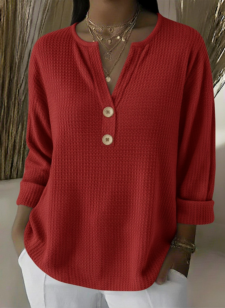 DELAUNAY | Haut Henley Gaufré Michèle