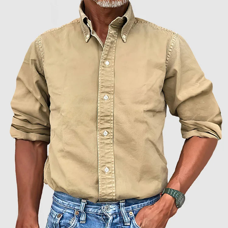 DELAUNAY | Chemise à Manches Longues Anti-Plis pour Homme