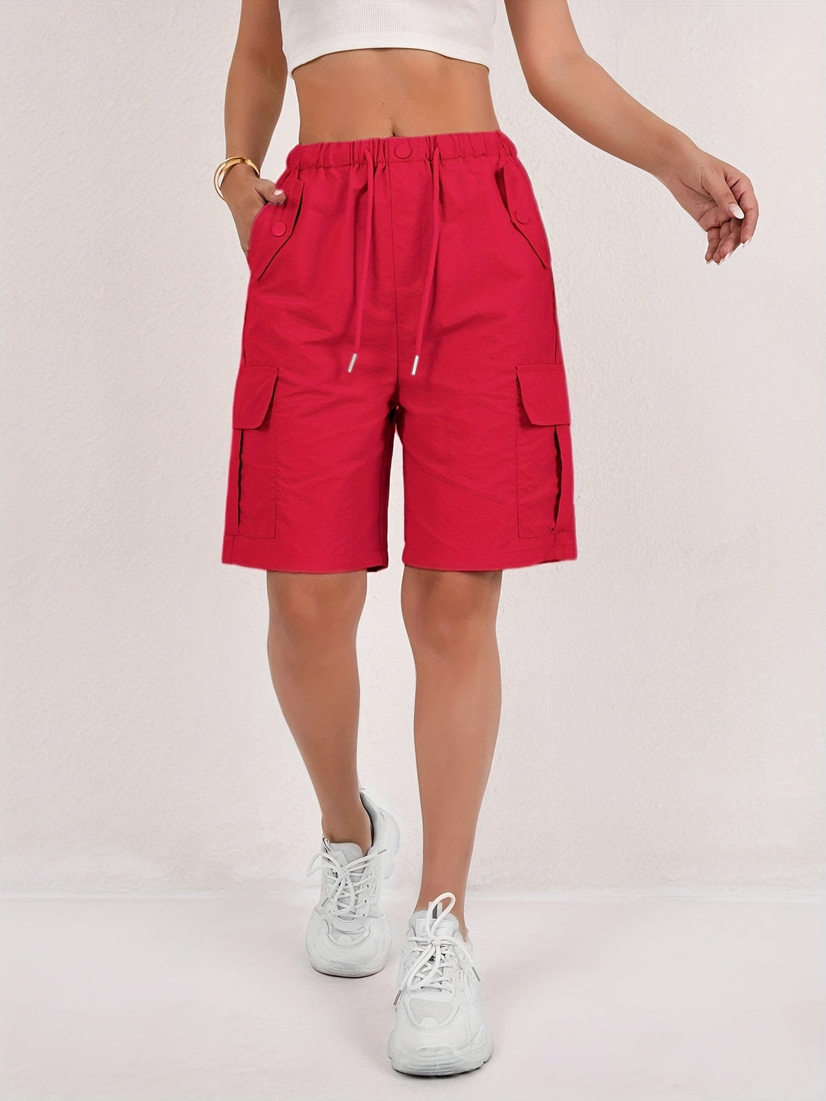 DELAUNAY | Short Cargo Légers à Séchage Rapide Daisy
