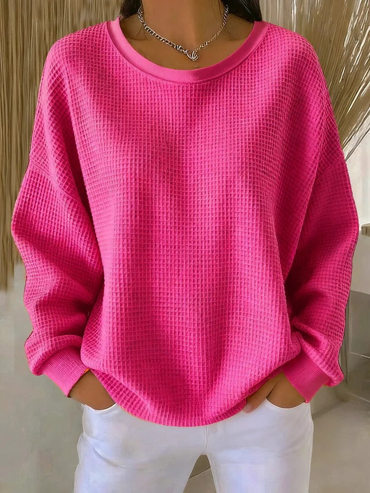 DELAUNAY | Pull Gaufré Oversize Pauline