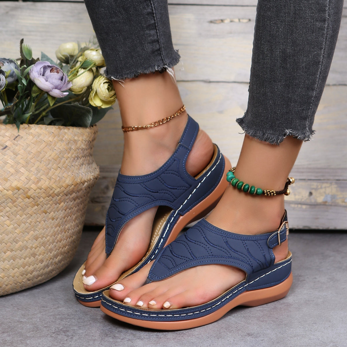 DELAUNAY | Sandales Confort Ergonomique Adèle