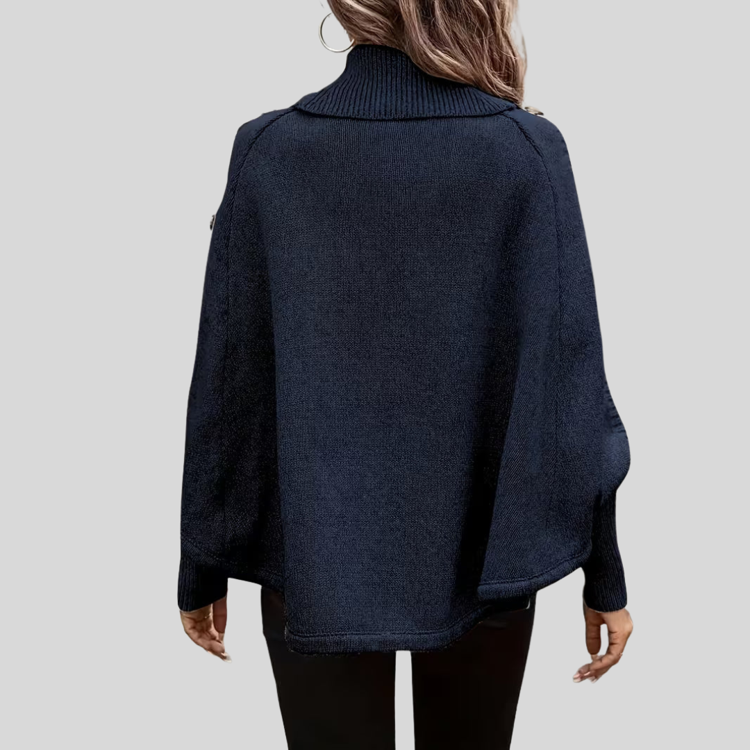 Norelle™ | Pull à col roulé en maille torsadée