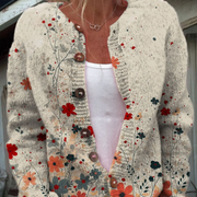 DELAUNAY | Cardigan Fleurs Sauvages Charlotte