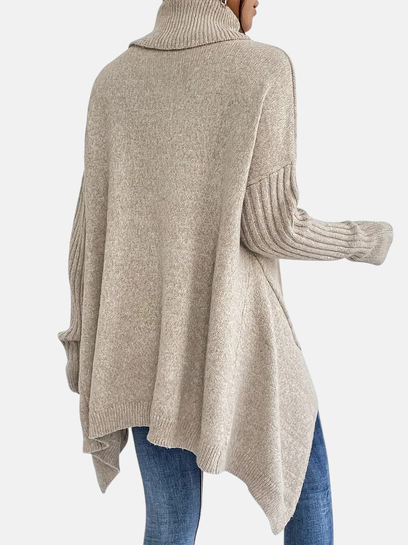 Brigitte | Long Turtle Neck Pullover