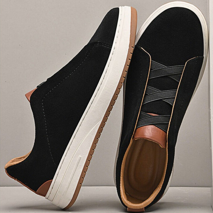 DELAUNAY | Chaussures Slip-On en Daim pour Homme