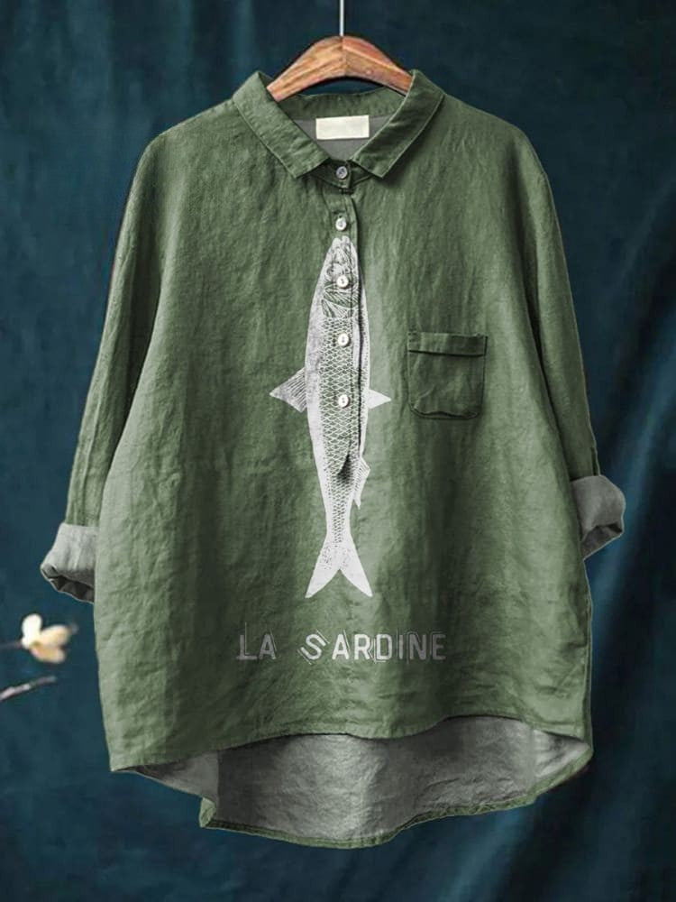 DELAUNAY | Chemise Élégante à Motif Adèle