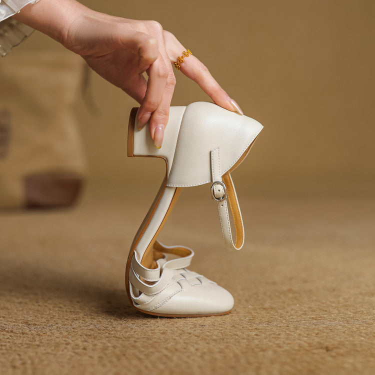 Marais | Talons en Cuir