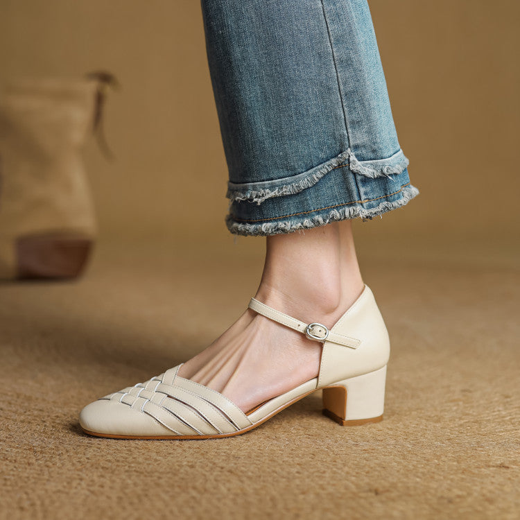 Marais | Talons en Cuir