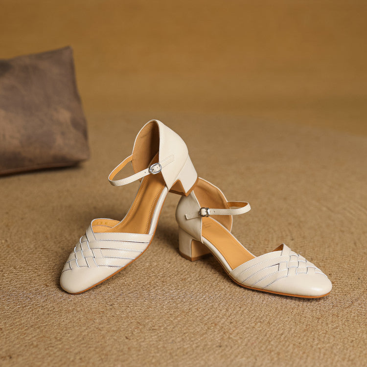 Marais | Talons en Cuir