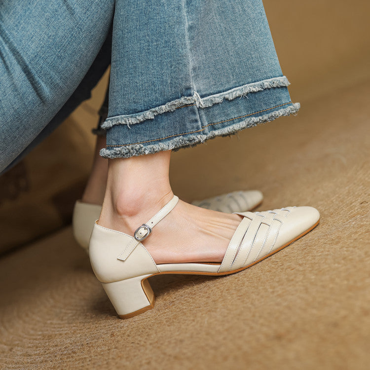 Marais | Talons en Cuir