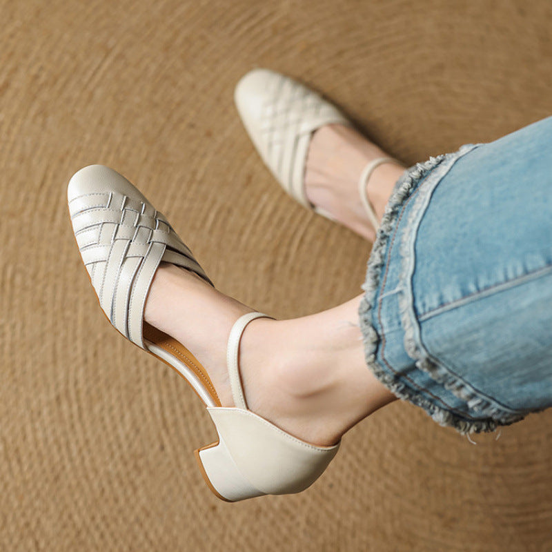 Marais | Talons en Cuir
